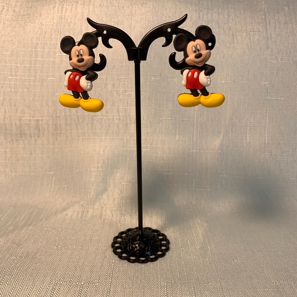 NWT 1 Pair of Handmade Disney Mickey Mouse Pierced Earrings in 3 Styles - Picture 4 of 11